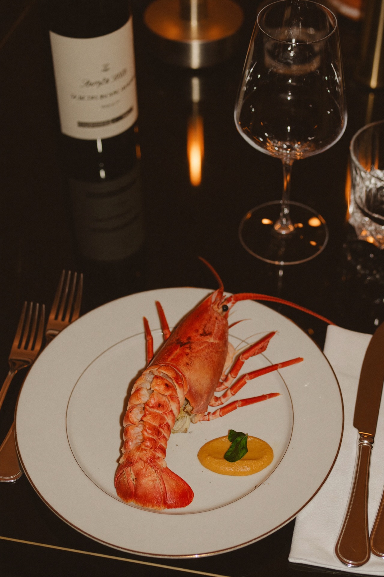 Valentia Island lobster — Skellig Bay Hotel restaurant